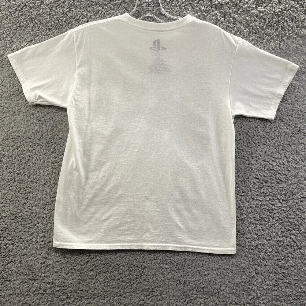 PlayStation Boy's Shirt Boys‎ Medium White T Shirt PS Controller Graphic Boys M